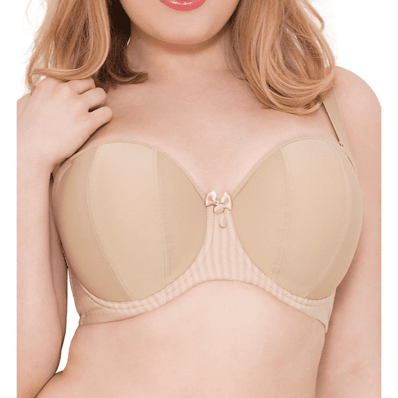 CURVY KATE Biscotti Luxe Strapless Bra, US 32H, UK 32FF, NWOT