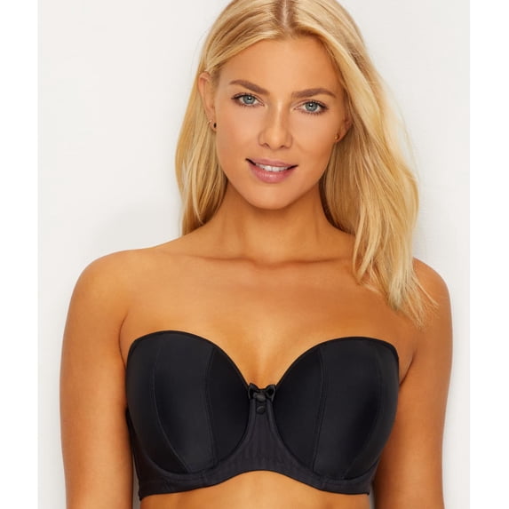 CURVY KATE Black Luxe Strapless Multiway Underwire Bra, US 36H, UK 36FF, NWOT