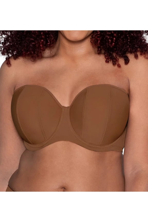 Caramel Luxe Strapless Multiway Underwire Bra, US 30L, UK 30HH, NWOT