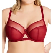 CURVY KATE Claret Victory Side Support Underwire Bra, US 32E, UK 32DD, NWOT