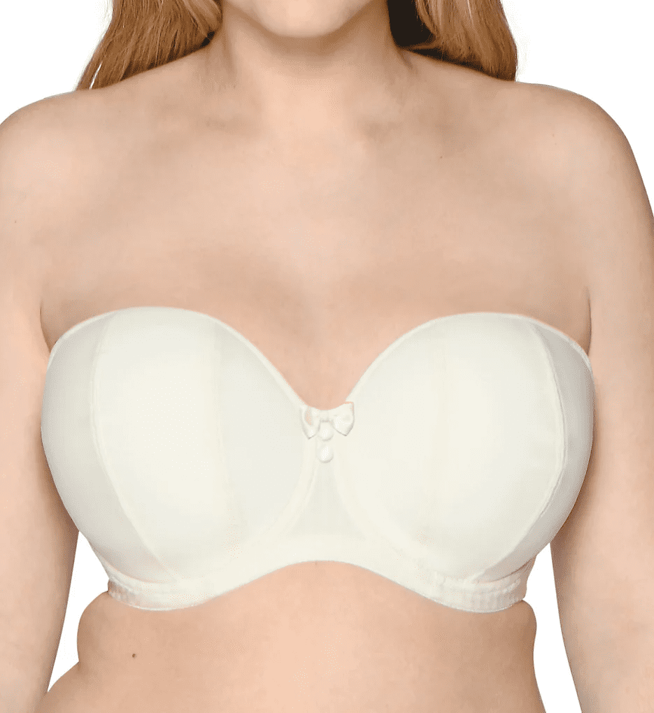 CURVY KATE Ivory Luxe Strapless Multiway Underwire Bra, US 36G, UK 36F,  NWOT 