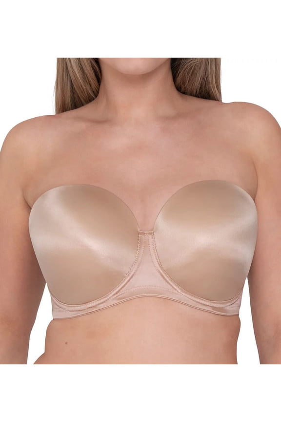 Latte Smoothie Strapless Molded Bra, US 32I, UK 32G, NWOT