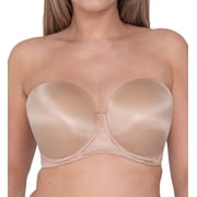 CURVY KATE Latte Smoothie Strapless Molded Bra, US 34DD, UK 34DD, NWOT