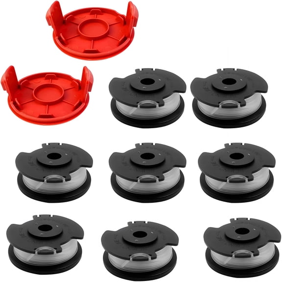 CURYMAY 0.065" 17ft Replacement Trimmer Spool, Weed Eater String Spool Line Compatible with 20V Max Weed Wacker String Trimmer