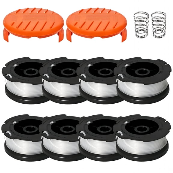 CURYMAY 10 Pack Weed Eater String, 0.065" Weed Wacker String Refill 240ft Automatic Feed String Trimmer Replacement Spool Line