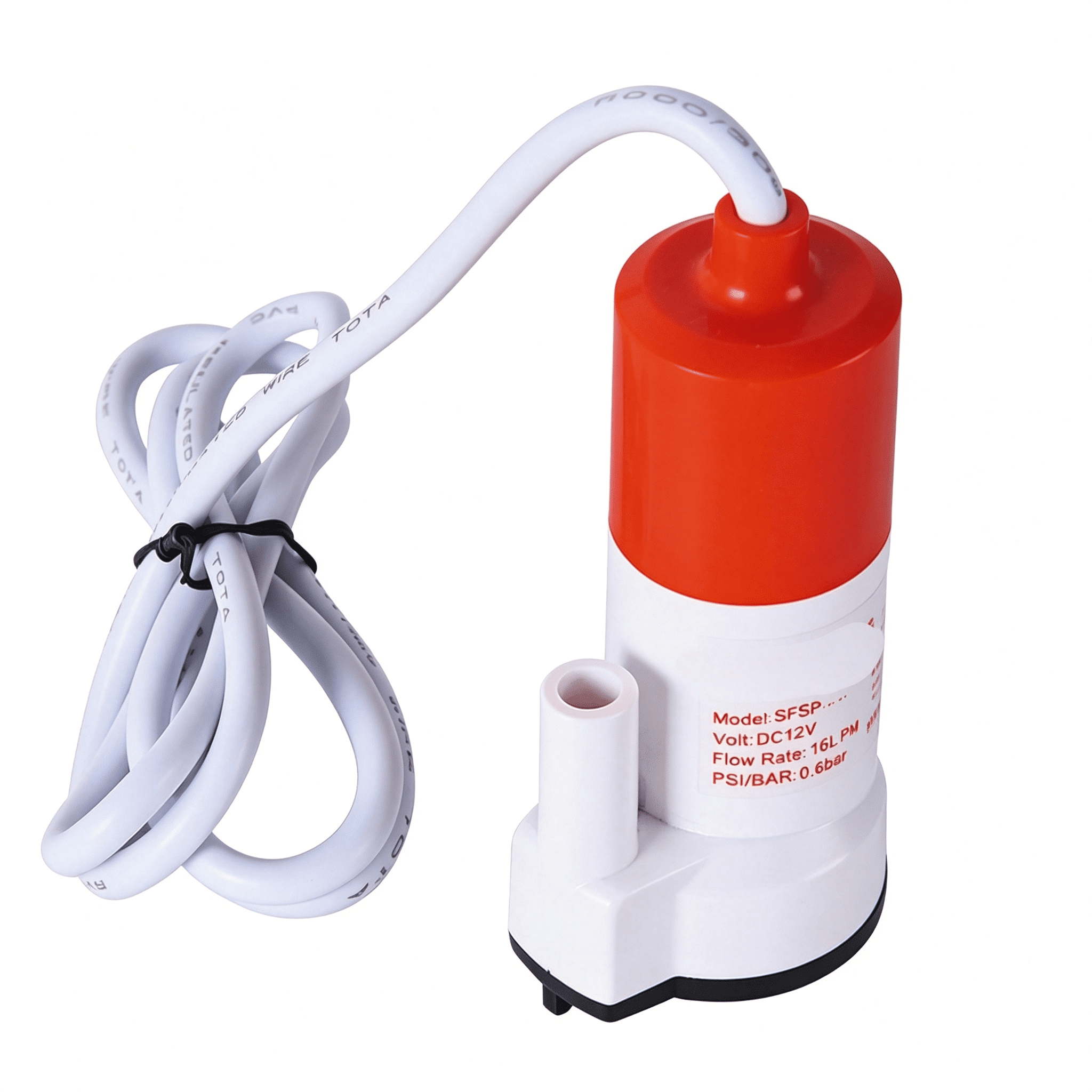 CURYMAY 12V 4Gpm Submersible Pump 12 Volt Water Pump