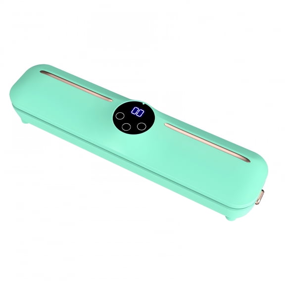 CURYMAY 13In Vacuum Sealer Machine,62Kpa Powerful Food Sealer Built-In Cutter with Intelligent Led Indicator Lights,Vacuum Air Sealing System for Seal A Meal Sous Vide Portable Vacuum Sealer,Green