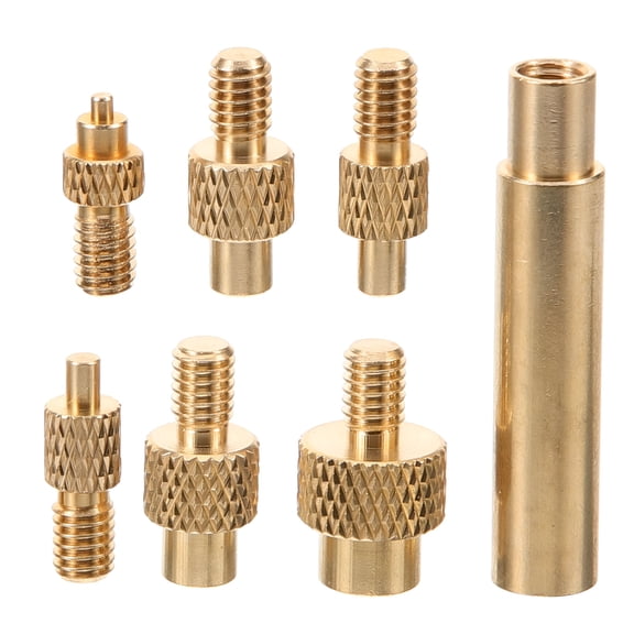 CURYMAY 2026 New 1 Set Heat Set Insert Thread Knurled Nut Heat Set Insert Tool for Injection Molding