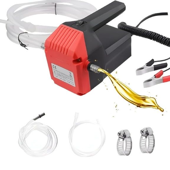 CURYMAY 2026 New 12V 60W Oil Transfer Pump Extractor,Electric Fast Change Transmission Fluid Extractor,For Car Maintenance,Oil Changes,Transmission Fluid Service,Vehicles,Diy Projects