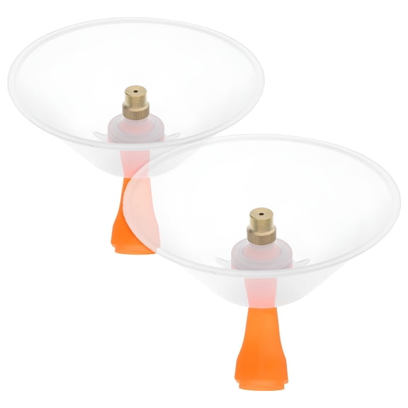 CURYMAY 2026 New 2Pcs Drift Guard with Flat Sprayer Nozzle,Prevents Fine Droplet Drift,Fits 4 Inch Backpack Sprayers for Garden, Lawn, Farm, Greenhouse
