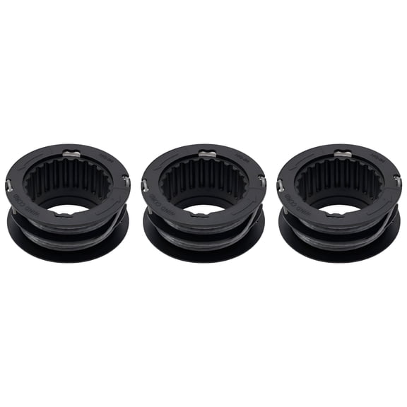 CURYMAY 2026 New 3Pack String Trimmer Replacement Spool for Lawn,Grass,Weed Trimming for .080-Inch 80V Front Mount String Trimmer Replacement Spool Refills Dual Line,Trimmer Line