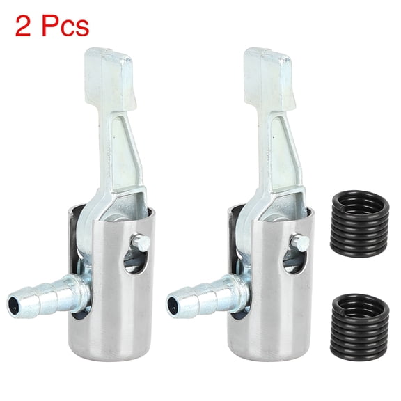 CURYMAY 2026 New 6Mm Air Tire Chuck Inflator Pump Hose Adapter Valve Connector for Car Bike for Cars,Motorcycles,Bicycles,Atvs 1/2Pc 2Pc