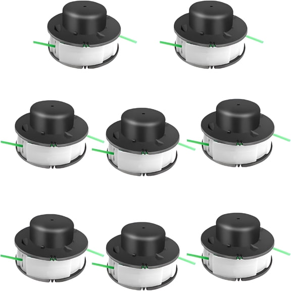 CURYMAY 2026 New 8 Pack Replacement Spools for Autocut Fsa 56 Weed Eater String,Replacement String Spool Line for Lawn Care, Garden Trimming, Weed Control, Yard Maintenance