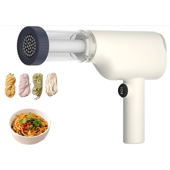 CURYMAY 2026 New Automatic Idiyappam Machine,5 In1 Idiyappam,Handheld Pasta Maker,Idiyappam Maker,A Must-Have in Home Kitchens for Kitchen,Cooking,Home (White)