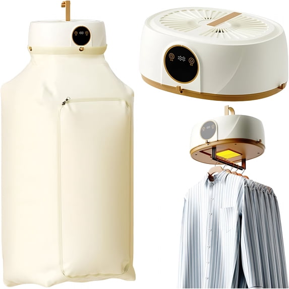 CURYMAY 2026 New Automatic Ironing Machine,Wireless Vertical Steam Iron,Upgraded Wireless Vertical Steam Iron with Remote Control Hands Free Ironing Machine