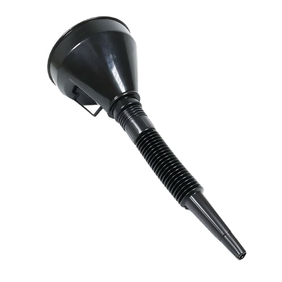 CURYMAY 2026 New Automotive Funnel Oil Funnel with Hose for Engine Oil Liquid Oil Change Black 145Mm for Car Maintenance,Oil Changes,Engine Oil Refilling,Automotive Repairs,Diy Mechanics.