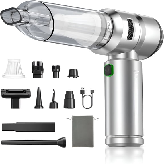 CURYMAY 2026 New Car Vacuum,3 Suction Modes,Portable Mini Cordless Cleaner with 24000Pa Suction Power,Type-C Charge,Handheld Vacuum for Home,Car