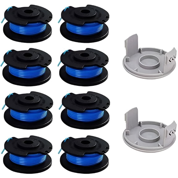 CURYMAY 2026 New Compatible Trimmer Line Spools with Auto Feed System,10 Pack for Lawn, Garden, Yard, Grass Maintenance