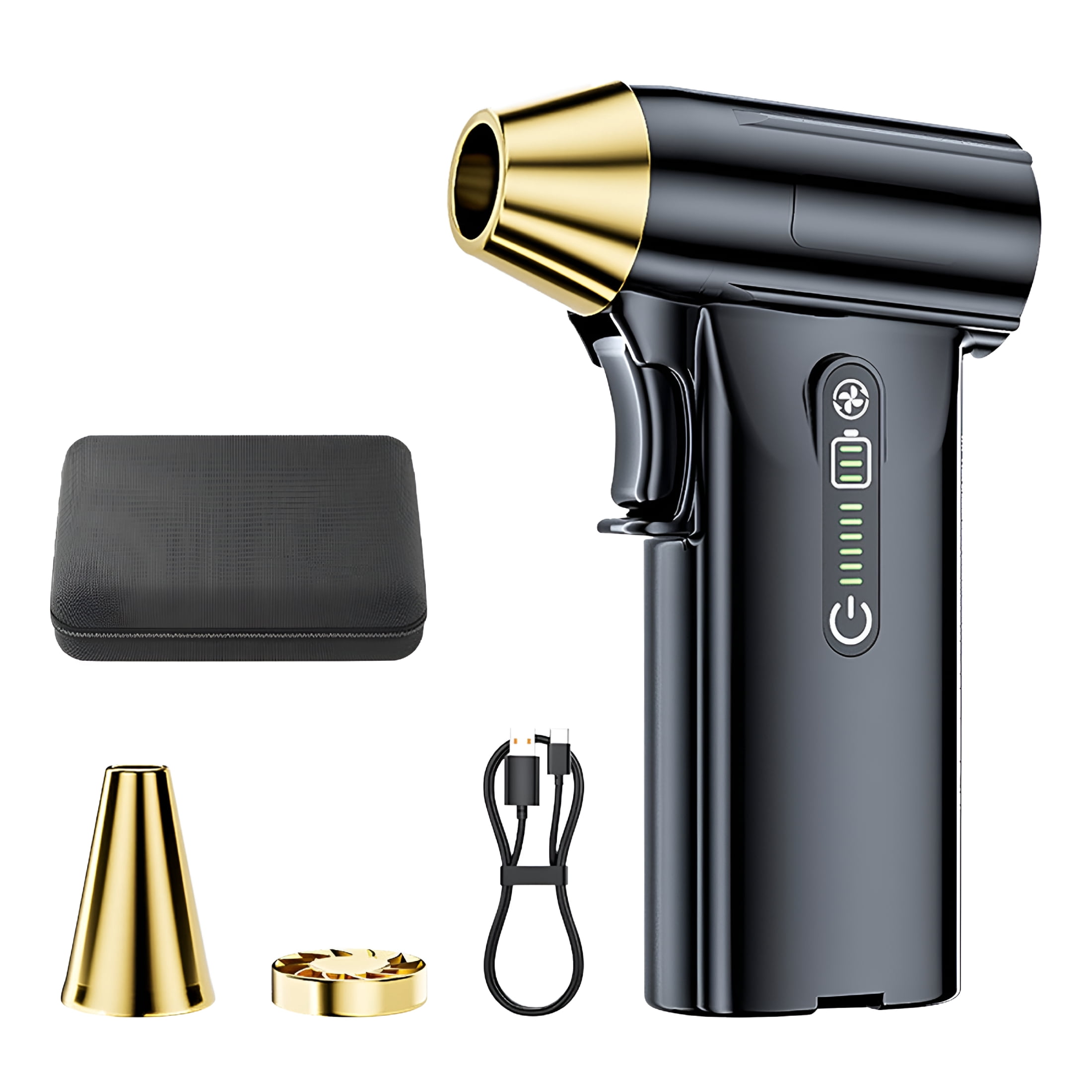 CURYMAY 2026 New Compressed Barber Air Duster,110000Rpm Portable Hand ...