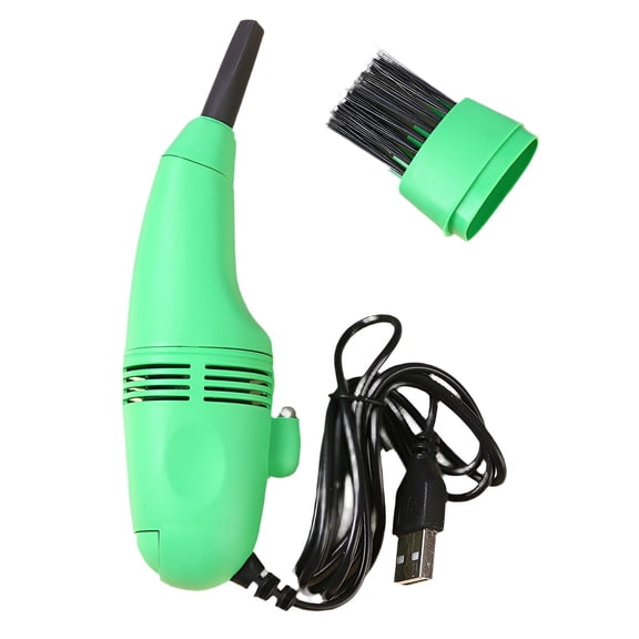 CURYMAY 2026 New Computer Duster Dual Blow Suction Complete Cleaning Mode Desk Vacuum Deep Cleaning Power Desk Vacuum Cleaner Mini Green Office Home Desk Keyboard Laptop