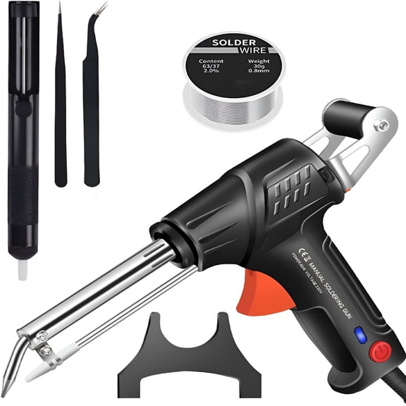 CURYMAY 2026 New Effortless Welding Machine  Rapid Heating, Ergonomic Design, Adjustable Temperature, User-Friendly Controls, and Durable Build for Long-Lasting Performance (Black)