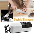 thumbnail image 1 of CURYMAY 2026 New Electric Knife Sharpener Fully Automatic 15 Degree Sharpening for Kitchen Knives Scissors Converts 20 Degree Edges Long Lasting Arch Shaped Edges Safe Design Consistent Black, 1 of 6