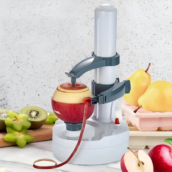 CURYMAY 2026 New Electric Potato Peeler,Automatic Apple Corer Cutter&Peeling Machine,For Potatoes and Some Other Smooth Hard Fruits and Vegetables for Kitchen,Home,Restaurants,Cafes