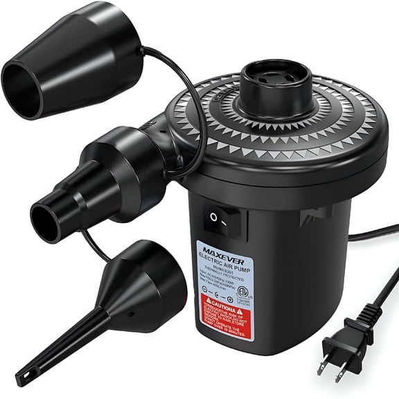 CURYMAY 2026 New Electric Quick-Fill Inflator/Deflator Pumps Air Pump Air Mattress Inflatables Couch Pool Floats Portable Pump