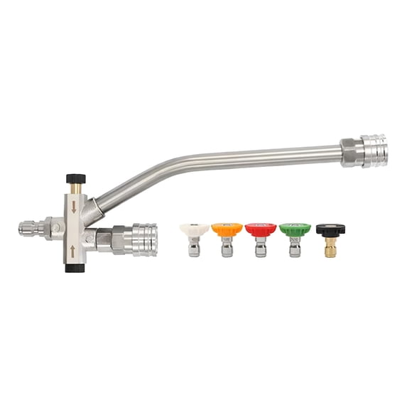 CURYMAY 2026 New Foam Cannon,Foam Cannon Dual-Purpose Switch Spray Gun,Dual Foam Cannon for Pressure Washer,Pressure Washer Foam Cannon with Dual-Connector Accessory