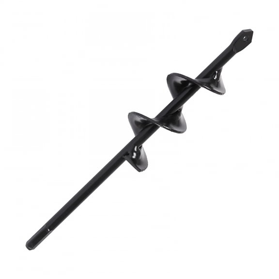 CURYMAY 2026 New Garden Augers Drill Bit for Plantings for Gardening, Soil, Bulbs, Seedlings 4 X 22 Cm Spiral Drill Bit