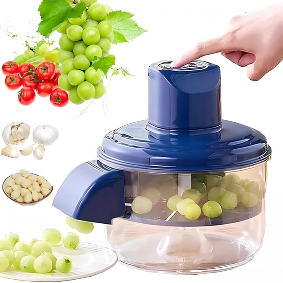 CURYMAY 2026 New Garlic Peeling Machine,New Garlic Peeling Machine Electric - Cordless Auto Fruit Peeler W/Stainless Blades for Multi-Fruit&Vegetables (1Pcs)