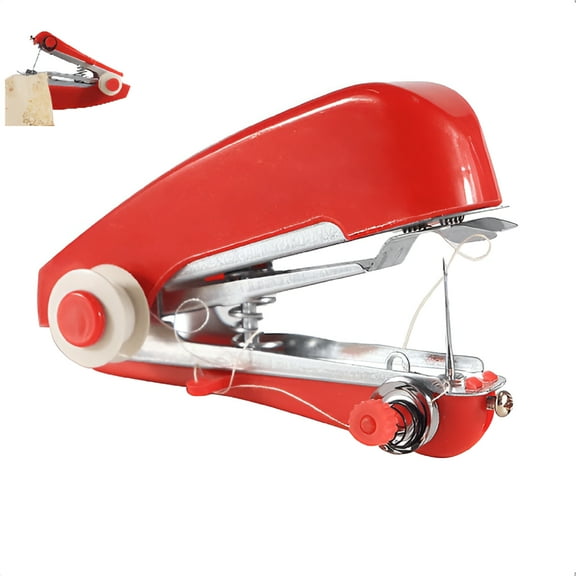 CURYMAY 2026 New Handheld Mini Portable Sewing Stitch Machine Stapler Model Stitch Gun for Clothes for Quick Repairs,Home Use,Diy Projects,Clothing Alterations,On-The-Go Sewing Tasks