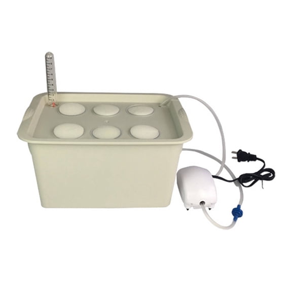CURYMAY 2026 New Hydroponics Growing System Kit,Float Design Indoor Garden,Stable Water Level Root Space Indoor Hydroponics Growing System,For Indoor,Garden,Planting,Home,Kitchen Gray