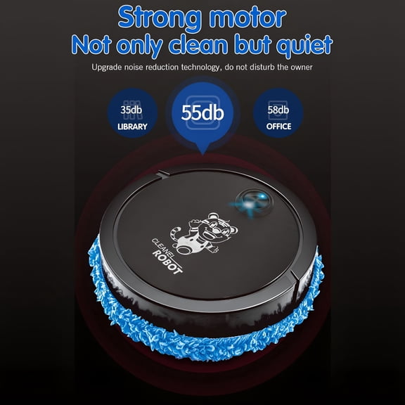 CURYMAY 2026 New Intelligent Silent Mopping Robot Wet and Dry Mopping Machine,Robot Vacuum and Mop, for Home Cleaning, Floor Maintenance, Daily Chores, Kitchen, Living Room, Office Spaces