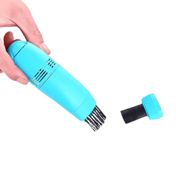 CURYMAY 2026 New Keyboard Cleaner Usb Powered for Convenience Keyboard Cleaning Kit Compact for Corners Mini Vacuum Cleaner for Keyboard Computer Office Blue