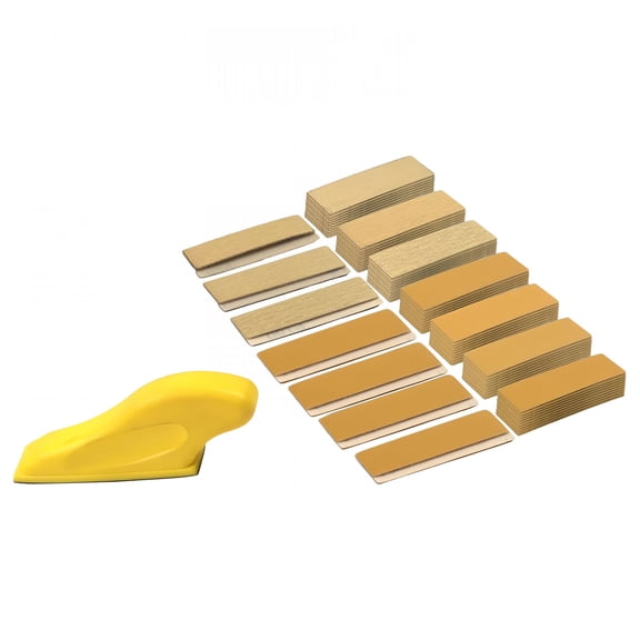 CURYMAY 2026 New Micro Sander Mini Detail Finger Sander for Diy Crafts Narrow Space Polishing Yellow for Woodworking,Crafting,Small Spaces,Precision Polishing,Sanding Projects,Diy Repairs.