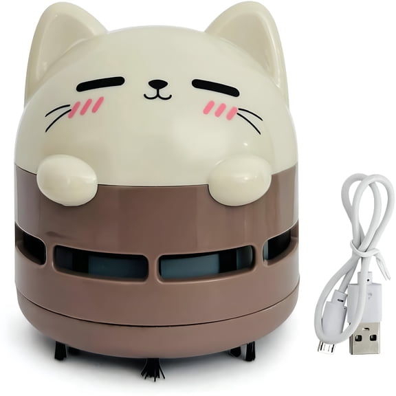CURYMAY 2026 New Mini Handheld Portable Desktop Vacuum Cleaner,Cute Desktop Vacuum Cleaner,Usb Rechargeable,Confetti Sweeper for Home, Office, Car Home,Office and Car