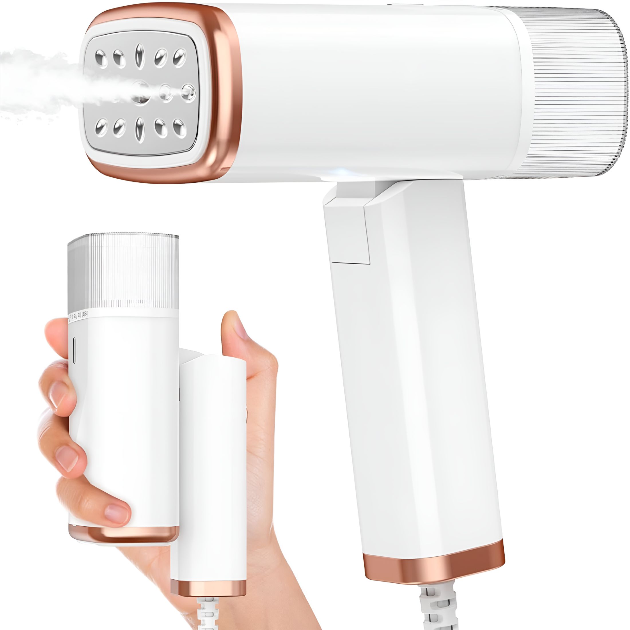 CURYMAY 2026 New Portable Handheld Steam Garment Steamer Foldable: Effortless Wrinkle Clothes Steam Iron Removal 20-Second Fast Heat-Up,1200W,120Ml Water Tank for Home&Travel