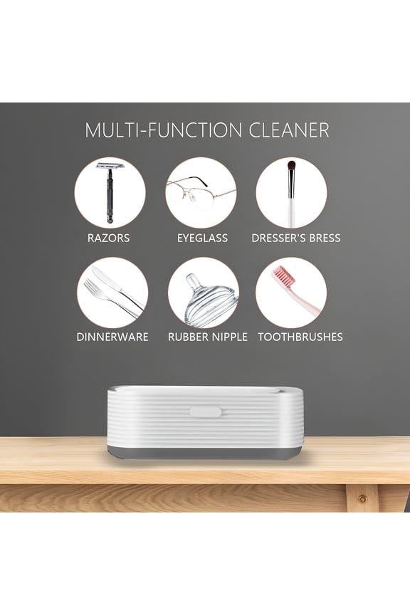 2026 New Portable Ultrasound Jewelry Cleaner, Home Jewelry and Watch Cleaner, Glasses Cleaner, Razor Cleaner, Professional Jewelry Cleaning Device for Home Use
