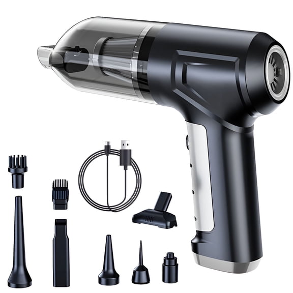 CURYMAY 2026 New Portable Vacuum for Car,Dual Blow Suction,Complete Cleaning Mode Cordless Vacuum Cleaner,Complete Cleaning Mode Stick Vacuums & Electric Brooms,Black