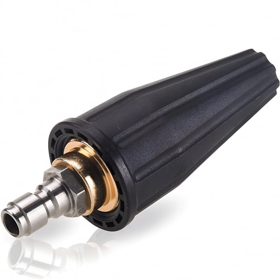 CURYMAY 2026 New Pressure Washer Tips Turbo Nozzle,Rotating Pressure Washer Nozzle with 1/4 Inch Quick Connect 2000 Psi for Driveway,Patio,Car,Orifice 2.5
