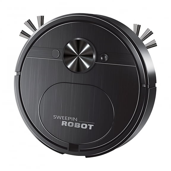 CURYMAY 2026 New Robot Mop&Vacuum 3In1 Household Intelligent Robotic Sweeper Wireless Rechargeable Vacuum Sweeping for Pet Hair All Floors Carpets for Living Room, Bedroom, Kitchen, Hallway
