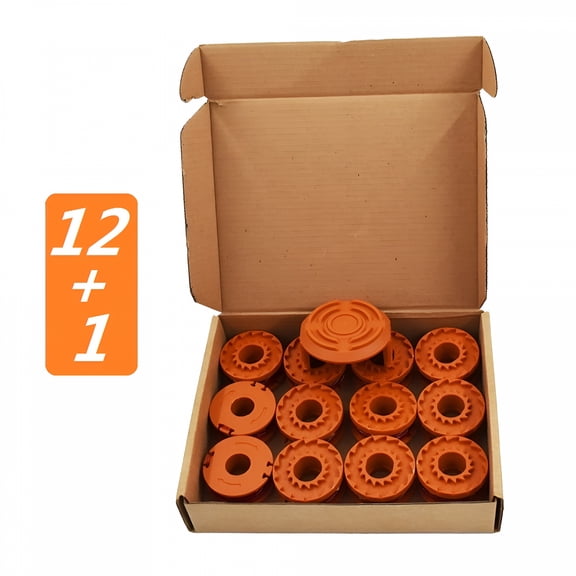 CURYMAY 2026 New String Trimmer Spools Line Replacement, 12Pcs for Lawns, Gardens, Yards, Grass Trimming, Weed Control, Outdoor Maintenance, Gardening Tools.