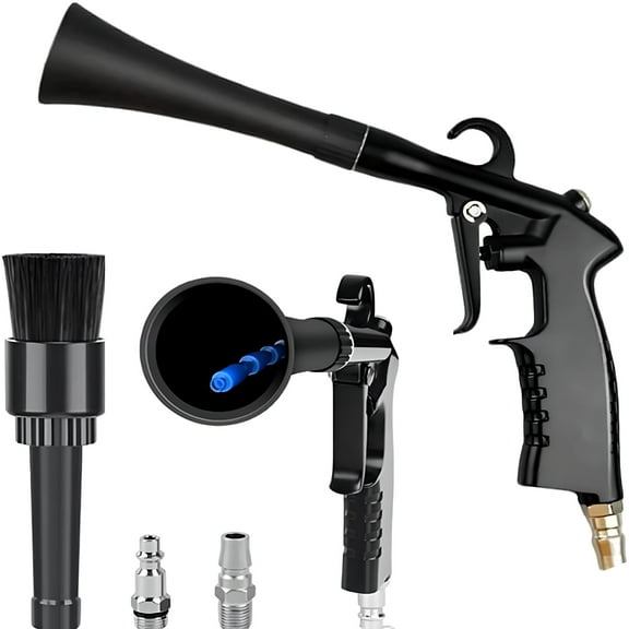 CURYMAY 2026 New Tornado Dry Cleaning Gun,Car Cleaning Gun Detailing Interior Dryer Air High Pressure Blow Gun Car Detailing Kit Interior Cleaner for Quickly Blowing Out Dust with Air