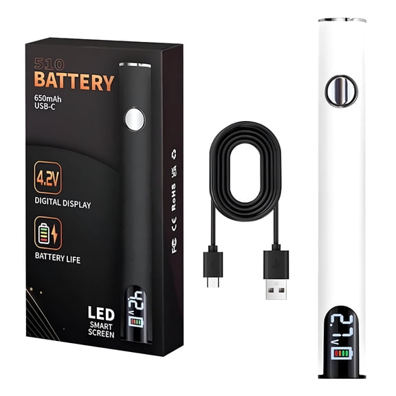 CURYMAY 2026 New Usb Rechargeable 650Mah Soldering Pen with Led Digital Display,Adjustable Temperature & 510 Threaded Battery for Home Appliance & Electronic Kits