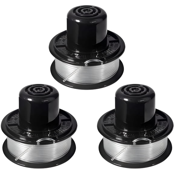 CURYMAY 2026 New Weed Eater Spools Compatible with String Trimmer Replacement Spool Line 20Ft 0.065 (3 Pcs) for Lawn Care, Garden Trimming, Weed Control, Yard Maintenance
