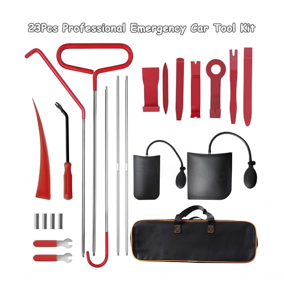 CURYMAY 23Pcs Professional Car Door Window Emergency Out Auto Open Tool Repair Tool Kit Car Opening Kit Lockout