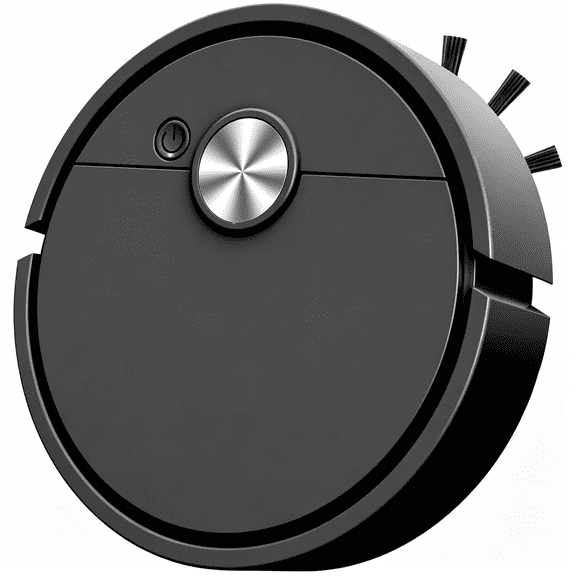 CURYMAY 3 in 1 Robot Vacuum Cleaner with Sweeping and Wet Mopping,Smart Auto Navigation for Hard Floors,Anti-Drop Sensors,Multiple Modes,Large Dustbin,White/Black/Pink(Black)