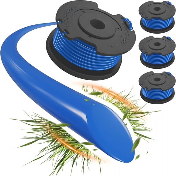 CURYMAY 3 Pack Replacement Spool for Weed Wacker String Compatible with 20V, 40V Single Line Cordless Trimmers