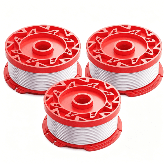 CURYMAY 3 Pcs Weedeater String,30Ft 0.065" Trimmer Line,Compatible with Multiple Weed Wacker Models